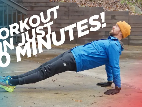 10 minute workout with Coach Nate.