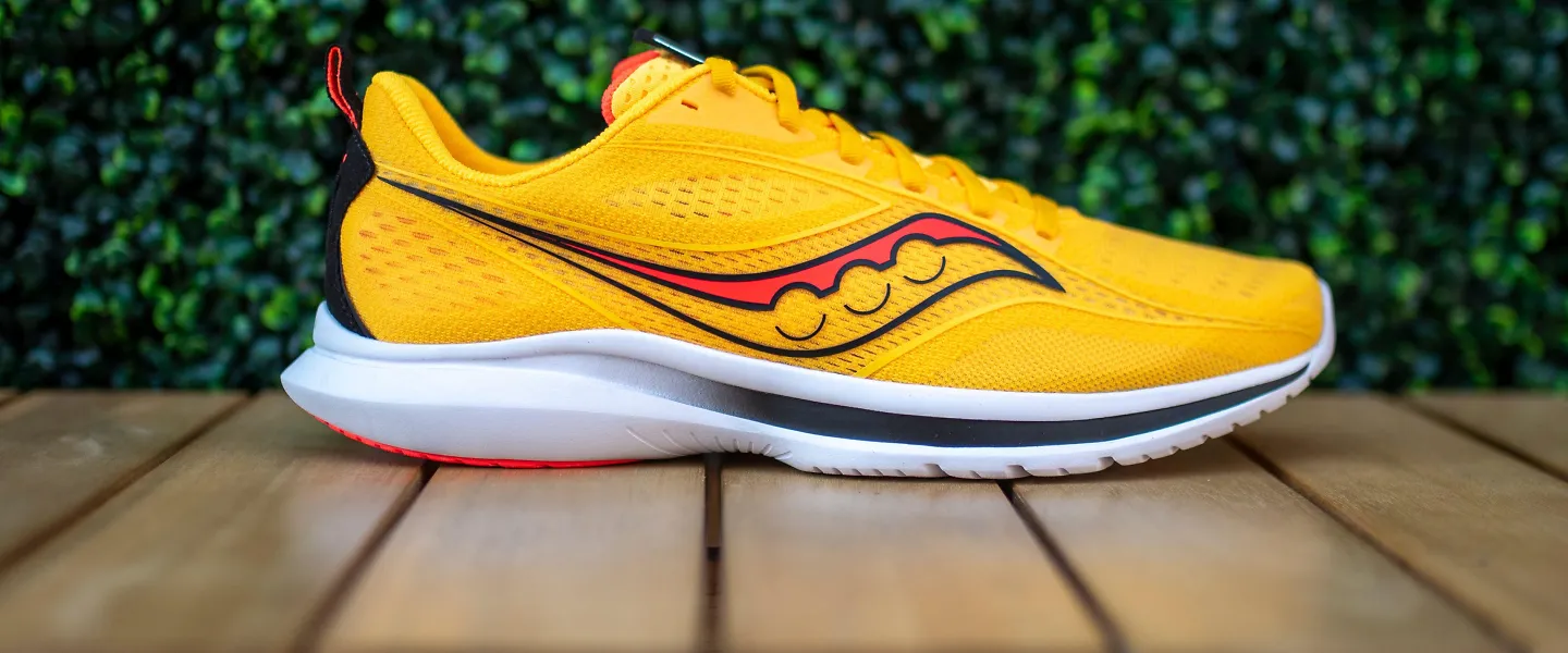 A side view of the Saucony Kinvara 13.