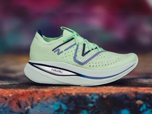 A side view of the New Balance FuelCell SuperComp Trainer