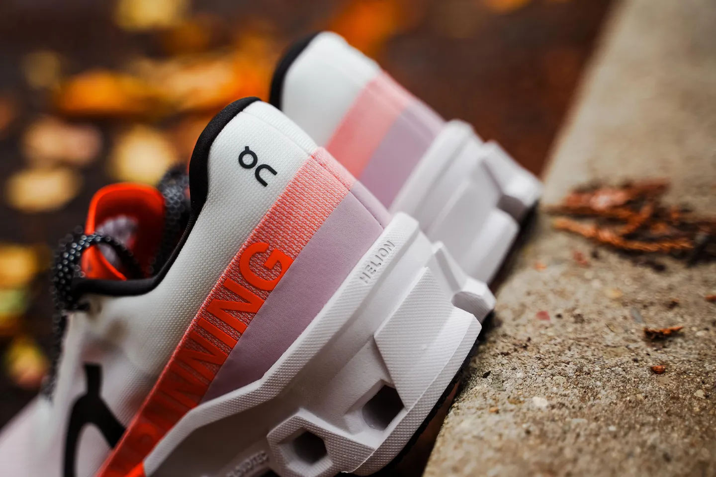 The Helion foam in the On Cloudmonster 2.