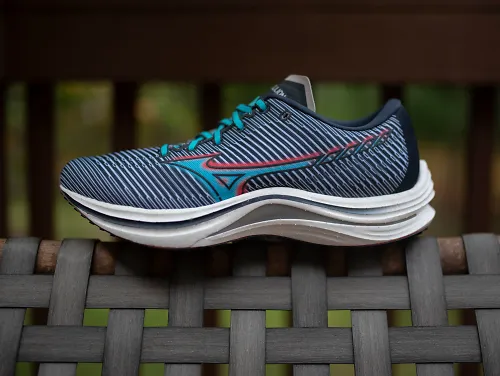 A side view of the Mizuno Wave Rebellion