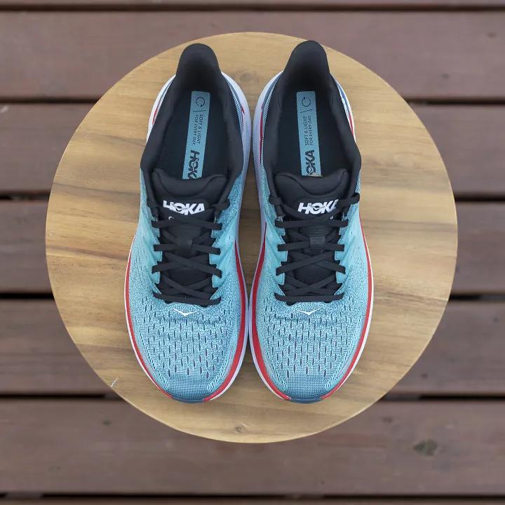 The HOKA Clifton 8 running shoes