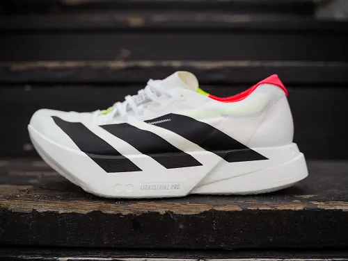 The Adidas Adizero Adios Pro 4. 