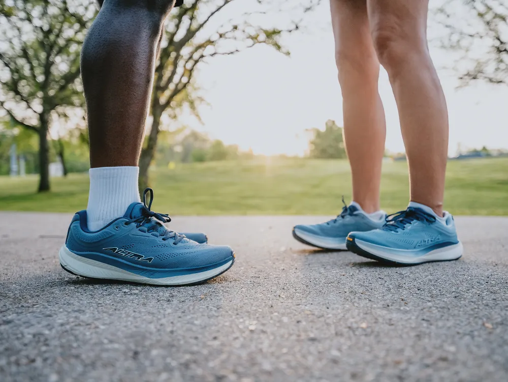 The men's and women's Altra Torin 9. 