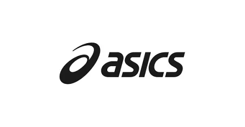 The ASICS brand logo