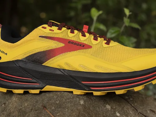Profile view of men's Cascadia 16