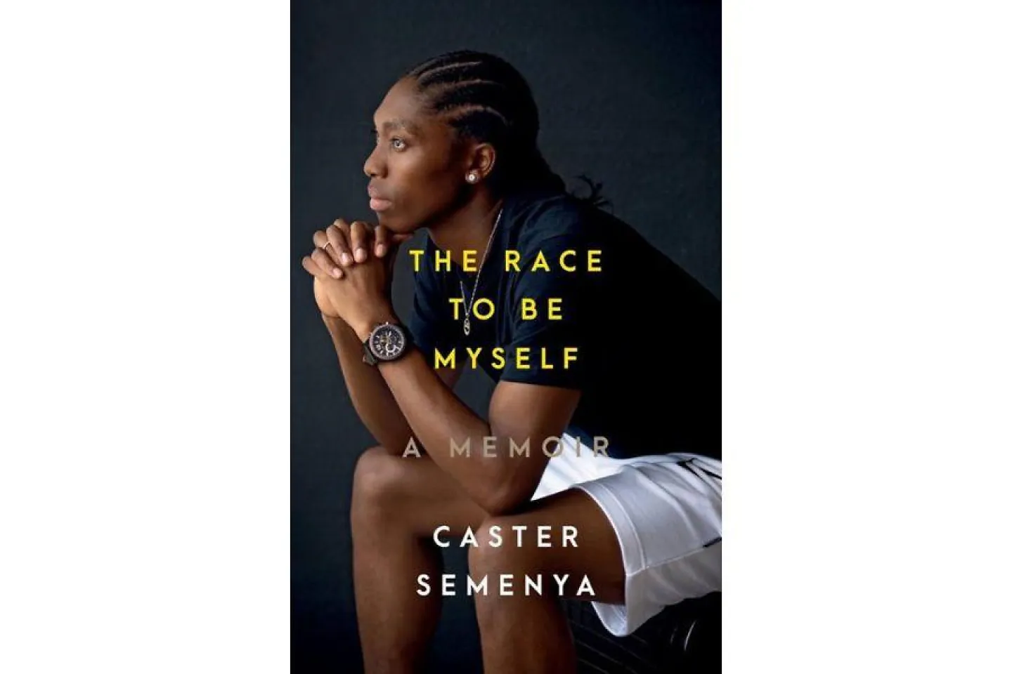 The cover of The Race to Be Myself.