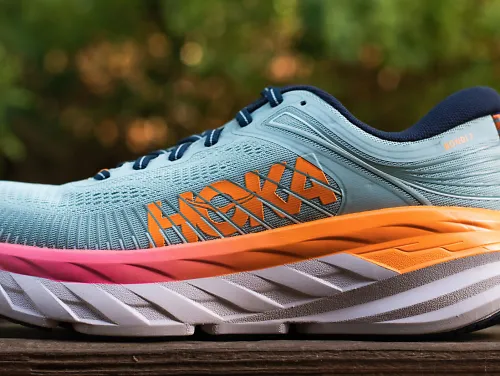 A view of the lateral side of the HOKA Bondi 7