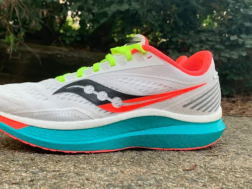 The Saucony Endorphin Speed running shoe